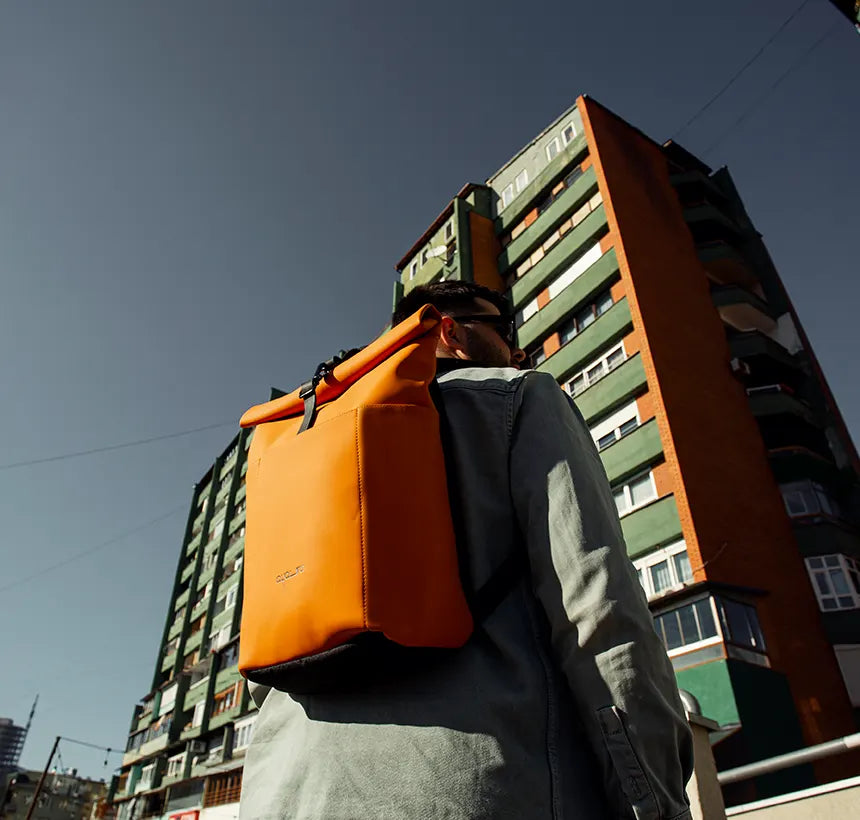 Paulo Backpack Orange - Clearance