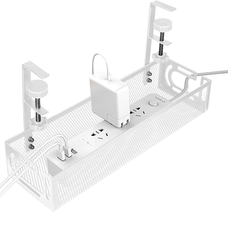 Clamp-On Mesh Cable Basket
