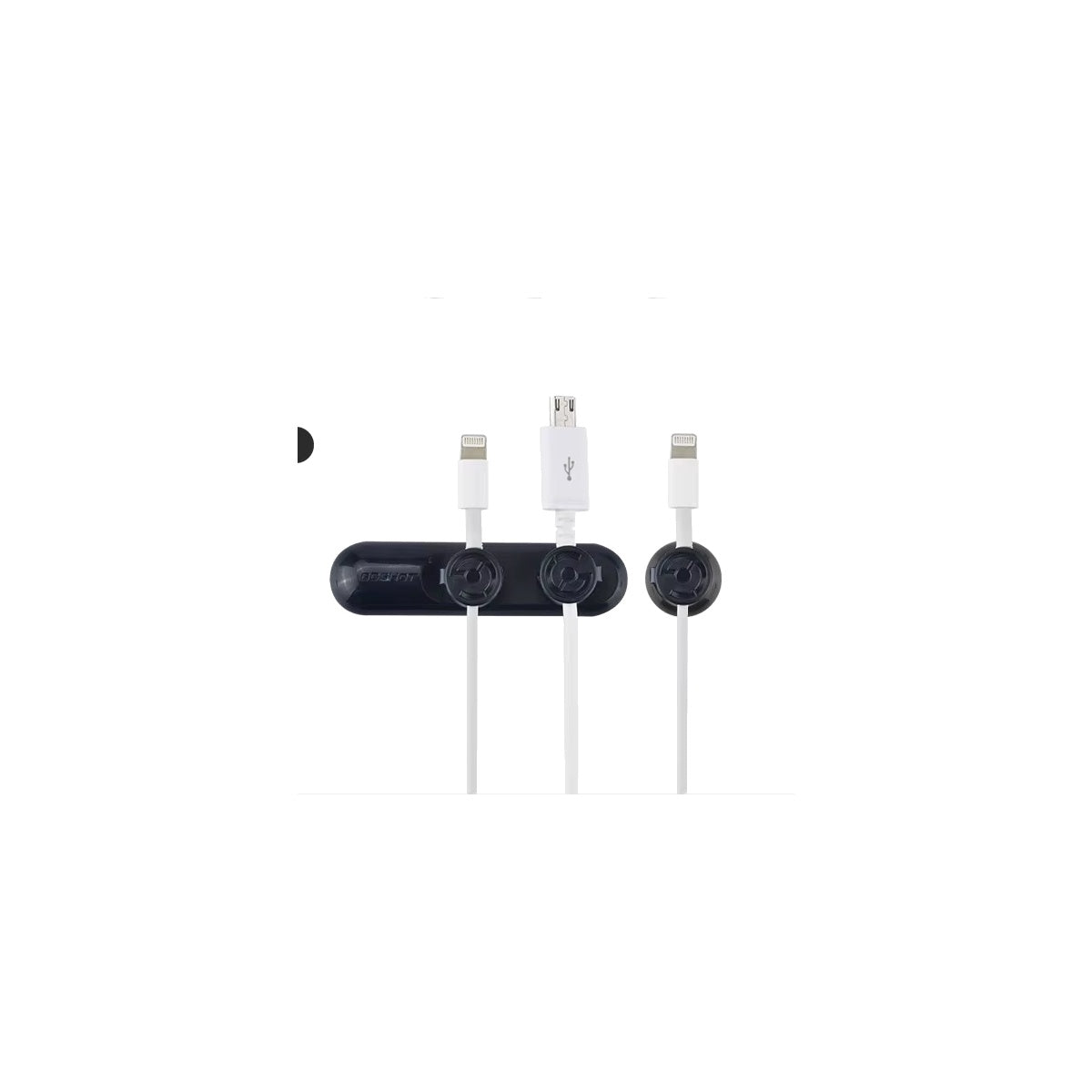 Magnetic Cable Clip Adjustable Cord Holder Plastic Desk Organizer for Cable Management Wire Organizer Cable Holder for Wall