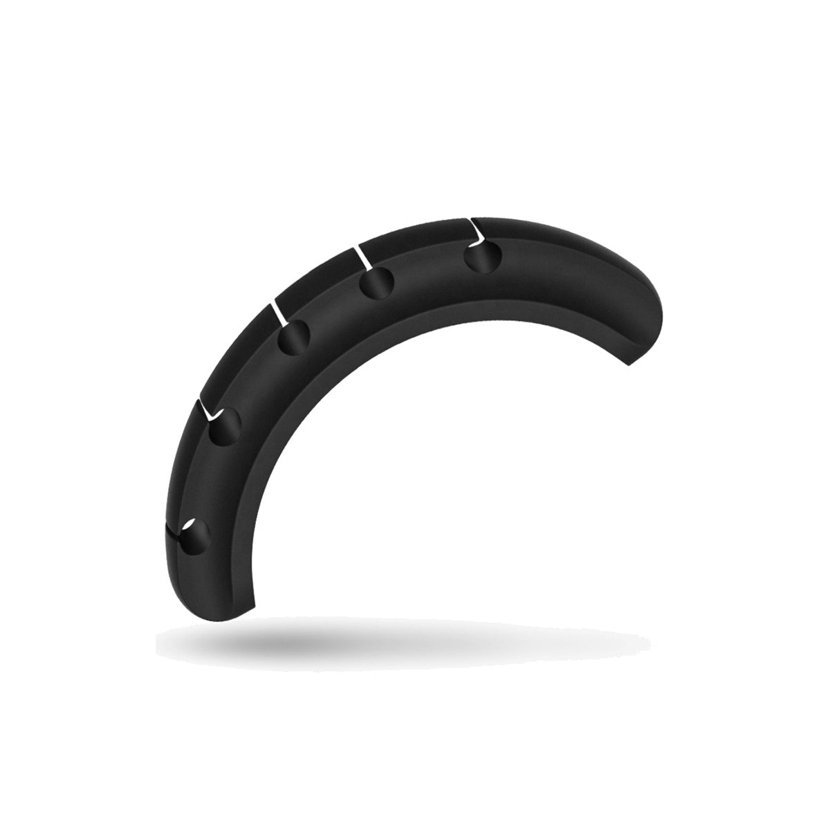5 Slots Flexible Silicone Cable Clip Winder Desktop Cable Organizer
